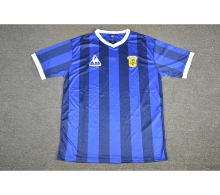 Argentina 1986 World Cup Away Soccer Jersey